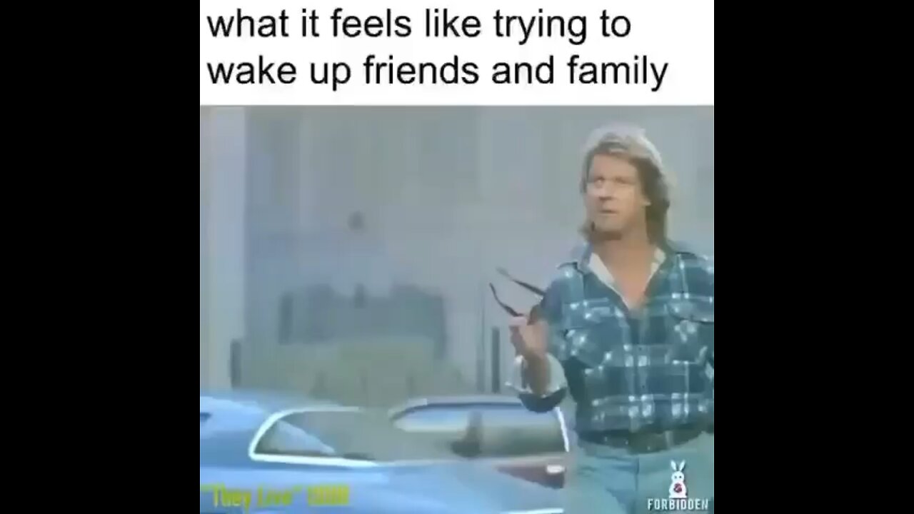 Me trying to wake up people all around me