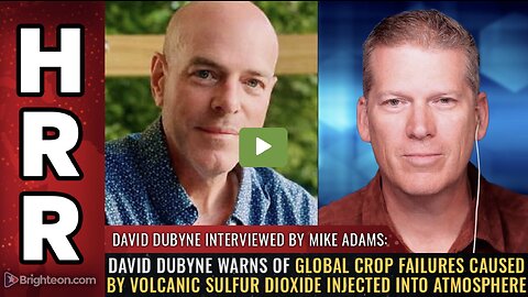 David DuByne warns of global crop failures caused by ...