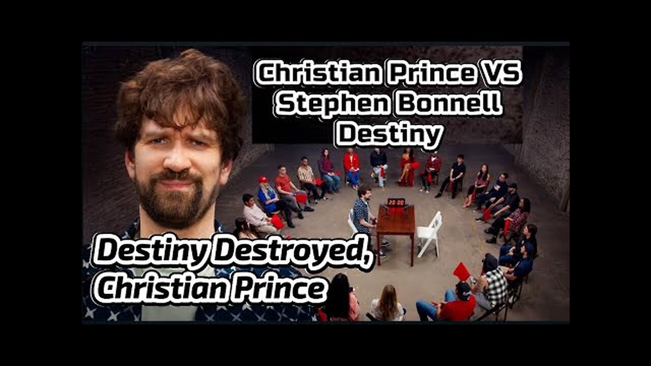 CP reviews video of Destiny Vs 20 Republicans | Destiny debates Christian Prince | Malay Subs |