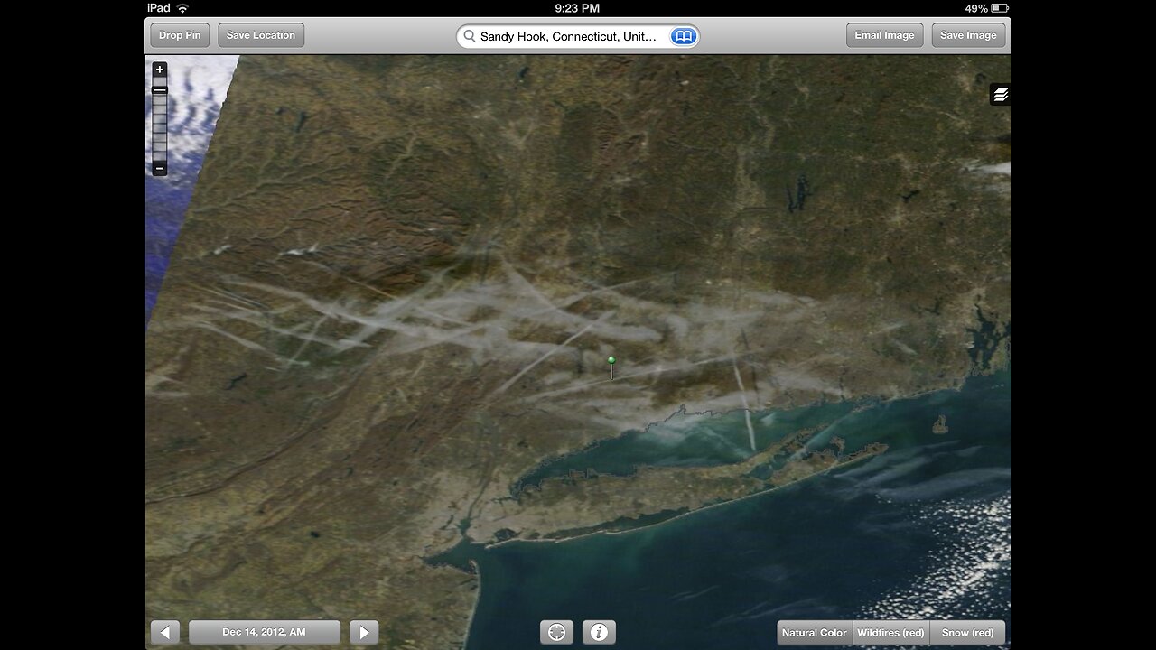 Chemtrails over SandyHook