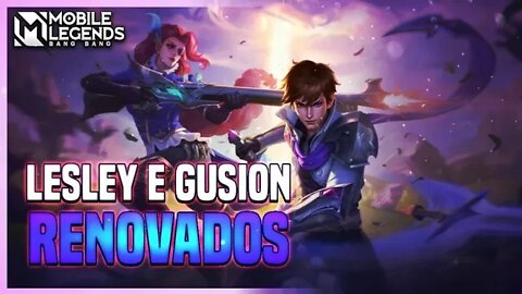 Veja o REWORK do Gusion e da Lesley NESSE VÍDEO | MLBB