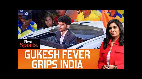 World Champion D Gukesh Welcomed with Massive Chennai Road Show | First Sports With Rupha Ramani