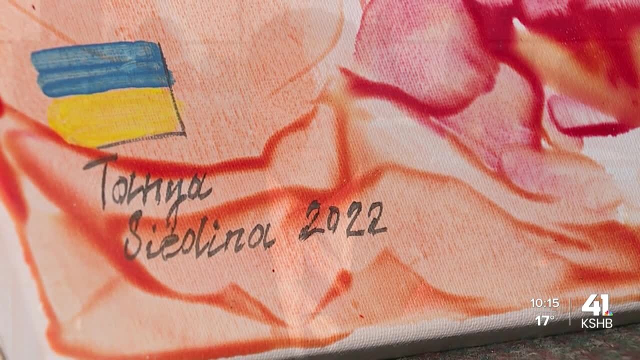 KC artist from Ukraine fundraising to support Ukrainian troops