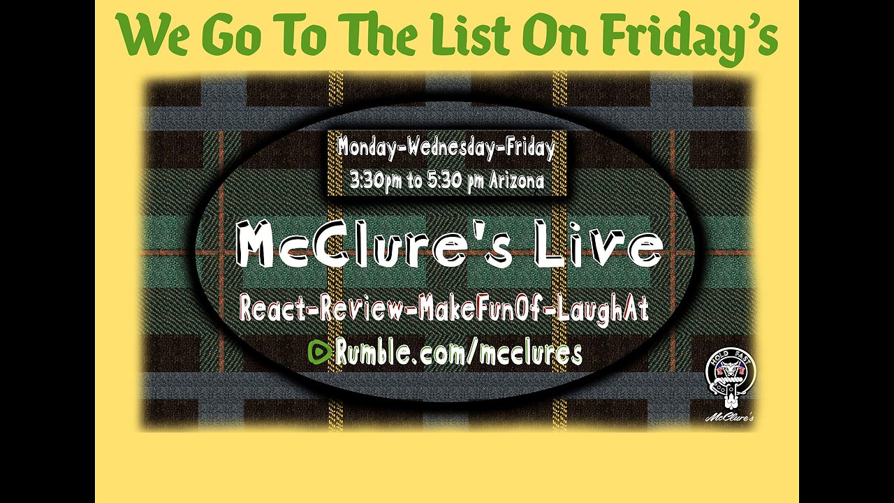 McClure's Live React Review Make Fun Of Laugh At