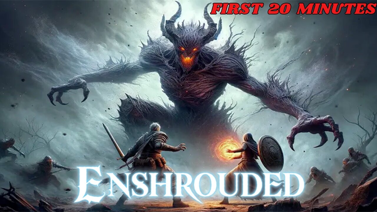 ENSHROUDED - First 20 Minutes (No Commentary Walkthrough Gameplay)