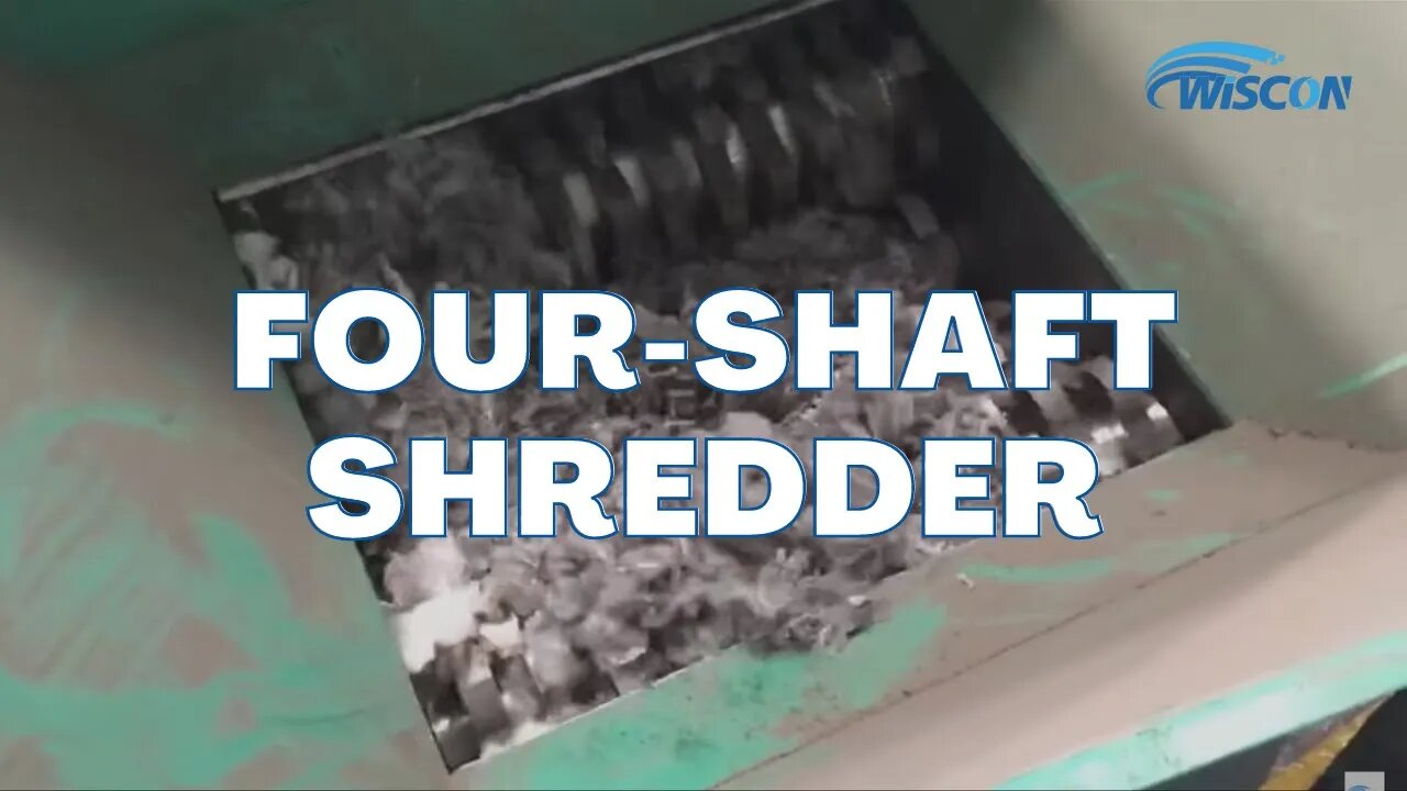 Four Shaft Shredder - Quad Shaft Shredder Machine