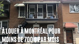 Voici des appartements à moins de 700 $ par mois actuellement à louer à Montréal