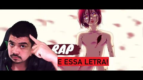 REACT Rap do Gowther Nanatsu No Taizai - Abolição do Homem ft @Águia - MELHOR DO MUNDO