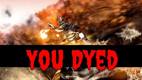 You Died