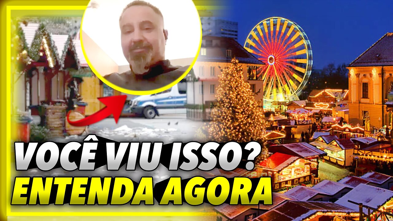 Evento no mercado de natal na Alemanha e acidente em Minas Gerais