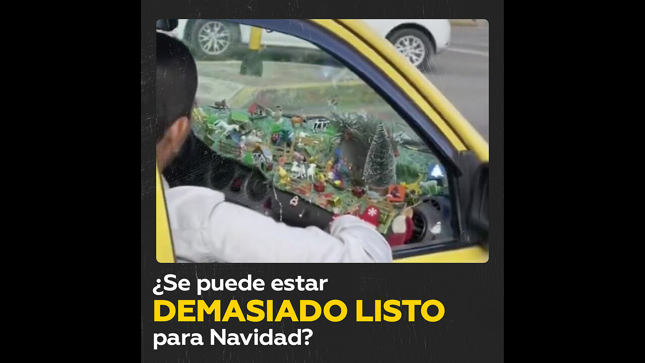 ¿Podría haber un lugar más peculiar para instalar un belén?