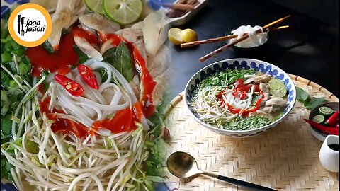 Vietnamese Chicken Pho Soup Recipe by Food Fusion