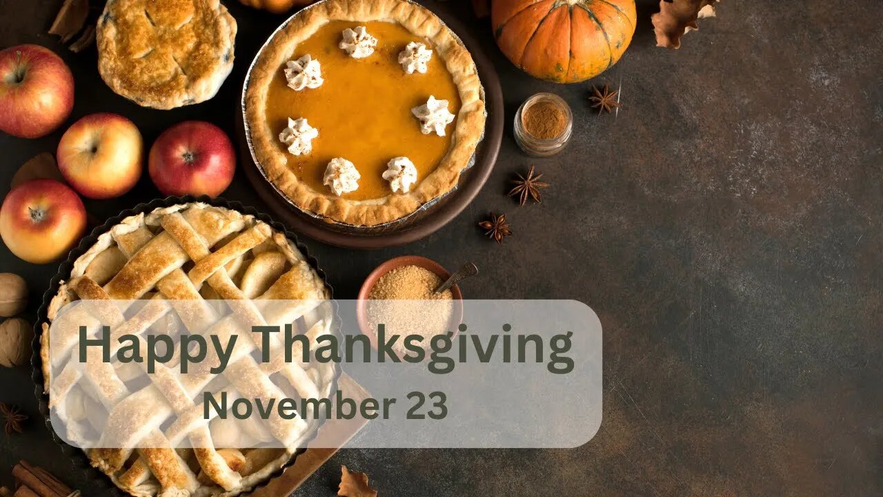 This Day in History - November 23 - Happy Thanksgiving!