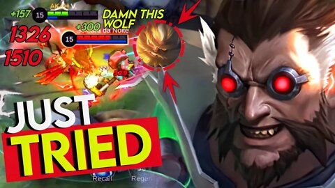 That Aulus try to catch the wolf but nothing happened | Roger Gameplay Mobile Legends Bang Bang