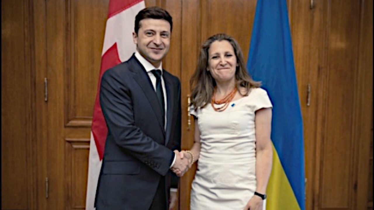 "Freezing Loving" Freeland’s plan for fighting inflation? Duh, supporting Ukraine stupid!