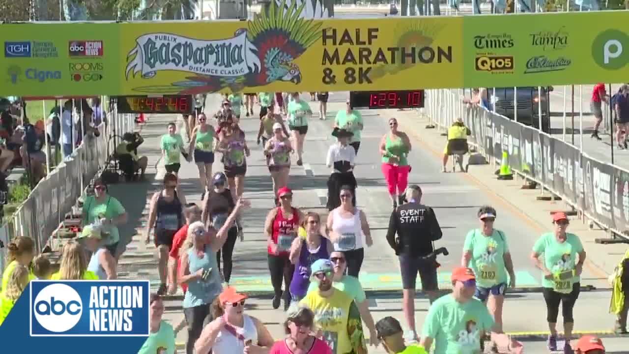 04:40-04:45 Sunday | Publix Gasparilla Distance Classic Finish Line