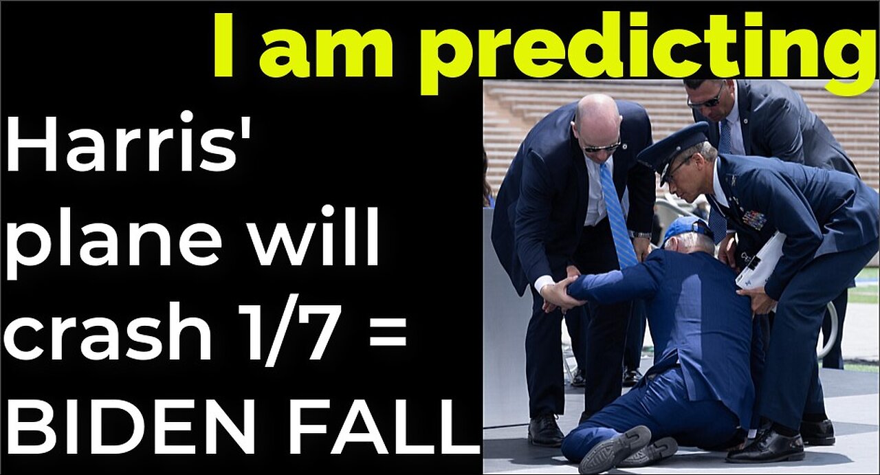 I am predicting: Harris' plane will crash on Jan 7 = BIDEN'S FALL PROPHECY