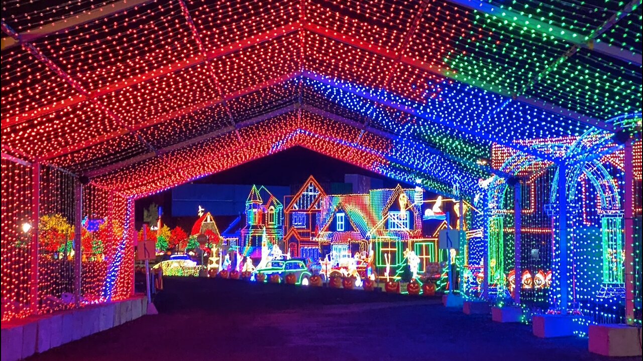 The World's Biggest Village Of Lights Is Back