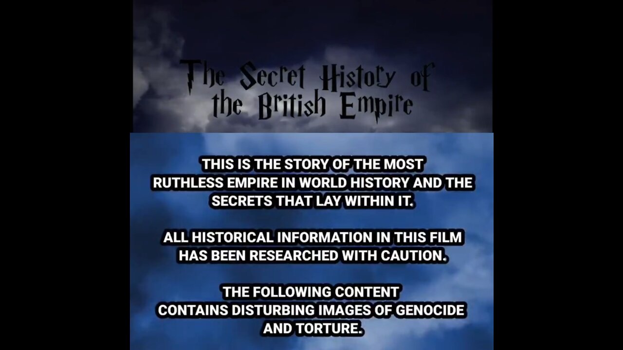 The Secret History of the British Empire