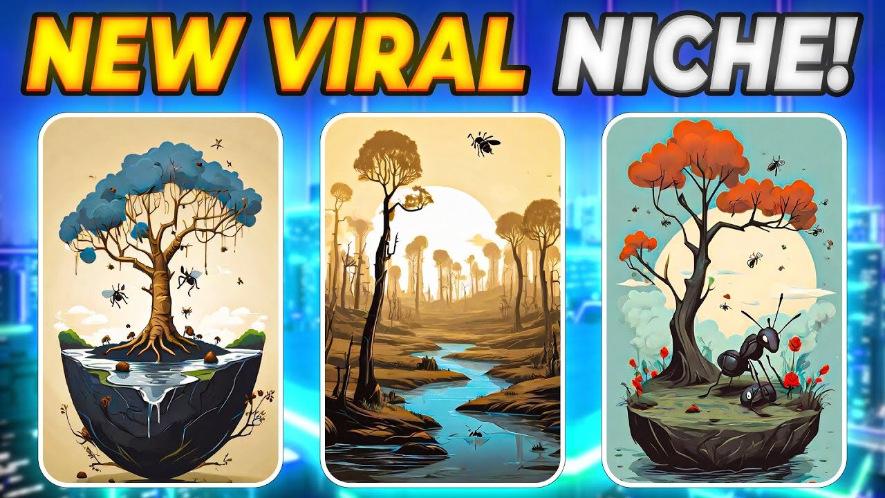 Make PASSIVE INCOME with NEW VIRAL NICHE - YouTube and TikTok Video Creation with AI
