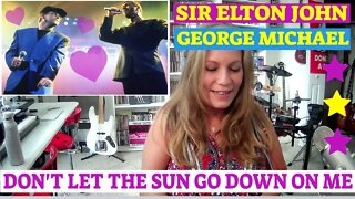 George Michael & Elton John Reaction DON'T LET THE SUN GO DOWN ON ME TSEL George Michael TSEL Reacts