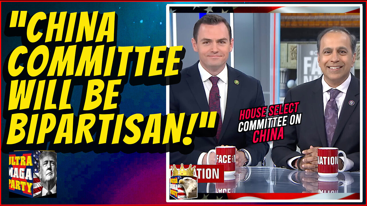 SELECT COMMITTEE ON CHINA "This committee will be BIPARTISAN!" (that's all you need to know)