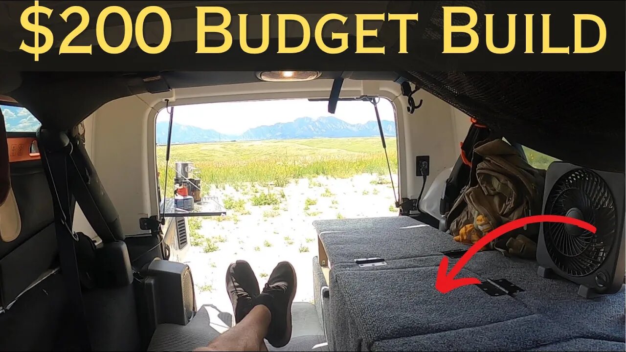 ULTIMATE Car Camping Setup | DIY Budget Build