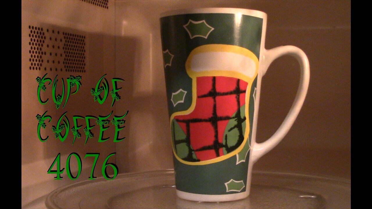 cup of coffee 4076---The Spirit of Receiving & Shout Out to Krampus (*Adult Language)