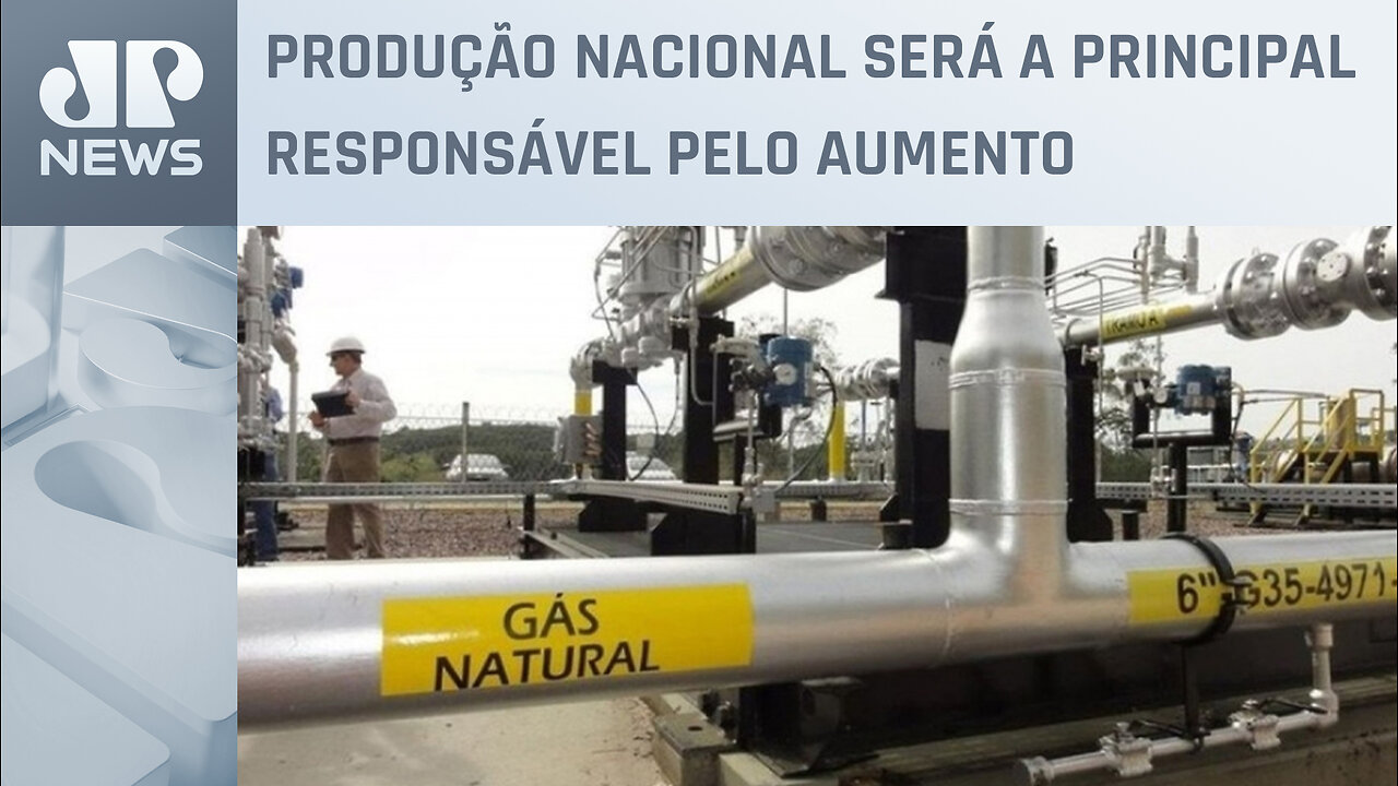 Oferta de gás natural no Brasil deve crescer 34% até 2032