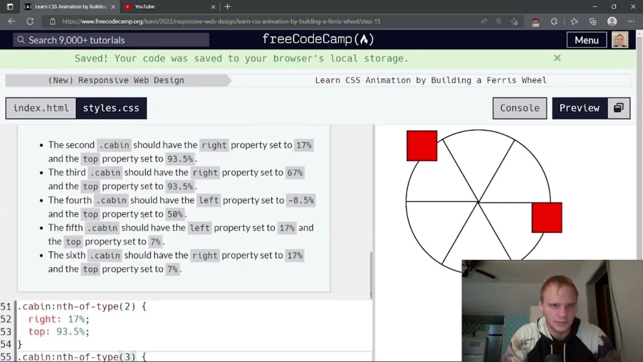 Learn CSS Animation by Building a Ferris Wheel | FreeCodeCamp