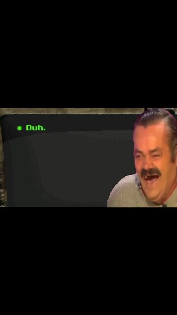 Fallout When The Low IQ Vault Dweller Accidentally Calls You An Idiot #Shorts