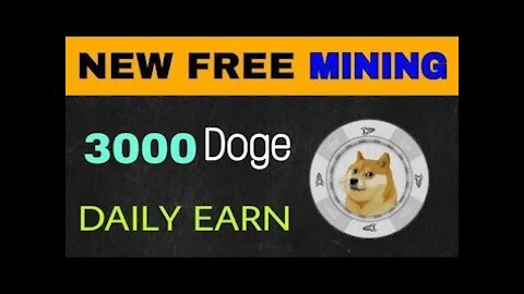 DODGE COIN FREE mining site ( MARCH 2021)
