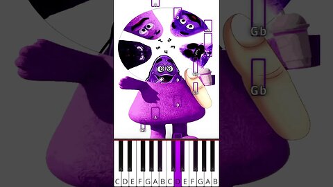 Which Grimace is correct? - Grimace`s Birthday (@amogusman6915) - Octave Piano Tutorial