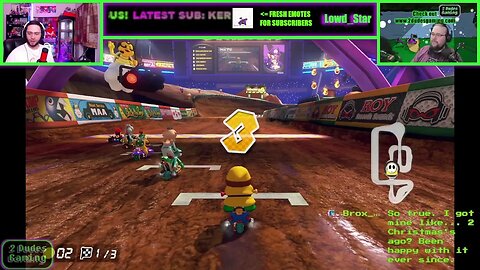 Getting hit by them shells [Mario Kart 8 Deluxe] #mariokart8deluxe #streamer #stream #fypシ