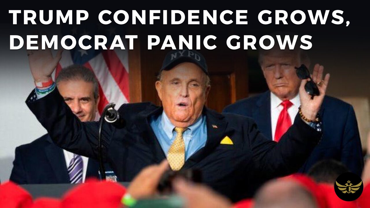 With each passing day...Trump confidence grows, Democrat panic grows