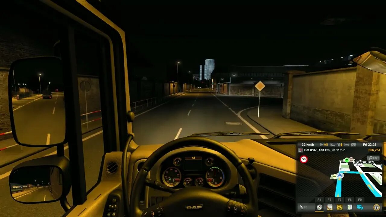 (euro truck simulator 2) fumbling around in the dark