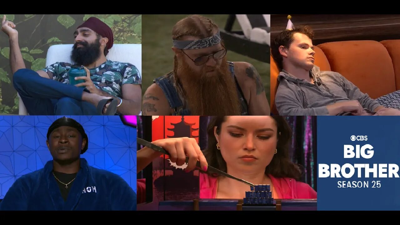 #BB25 Episode w/ JAG Dumb, RED Dumb, CORY Is Number 4, JARED Swears AMERICA Throws + R-Word Hidden