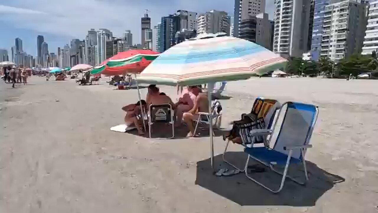 Brazil Balneario Comberiu Beach.