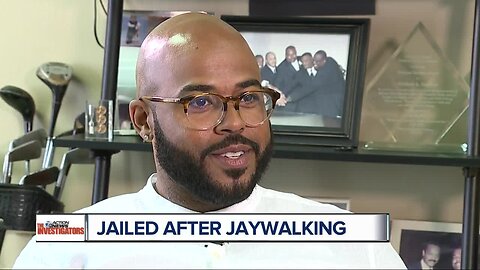 Stopped for jaywalking, a Detroit man spent 3 days in jail. He was charged with nothing.