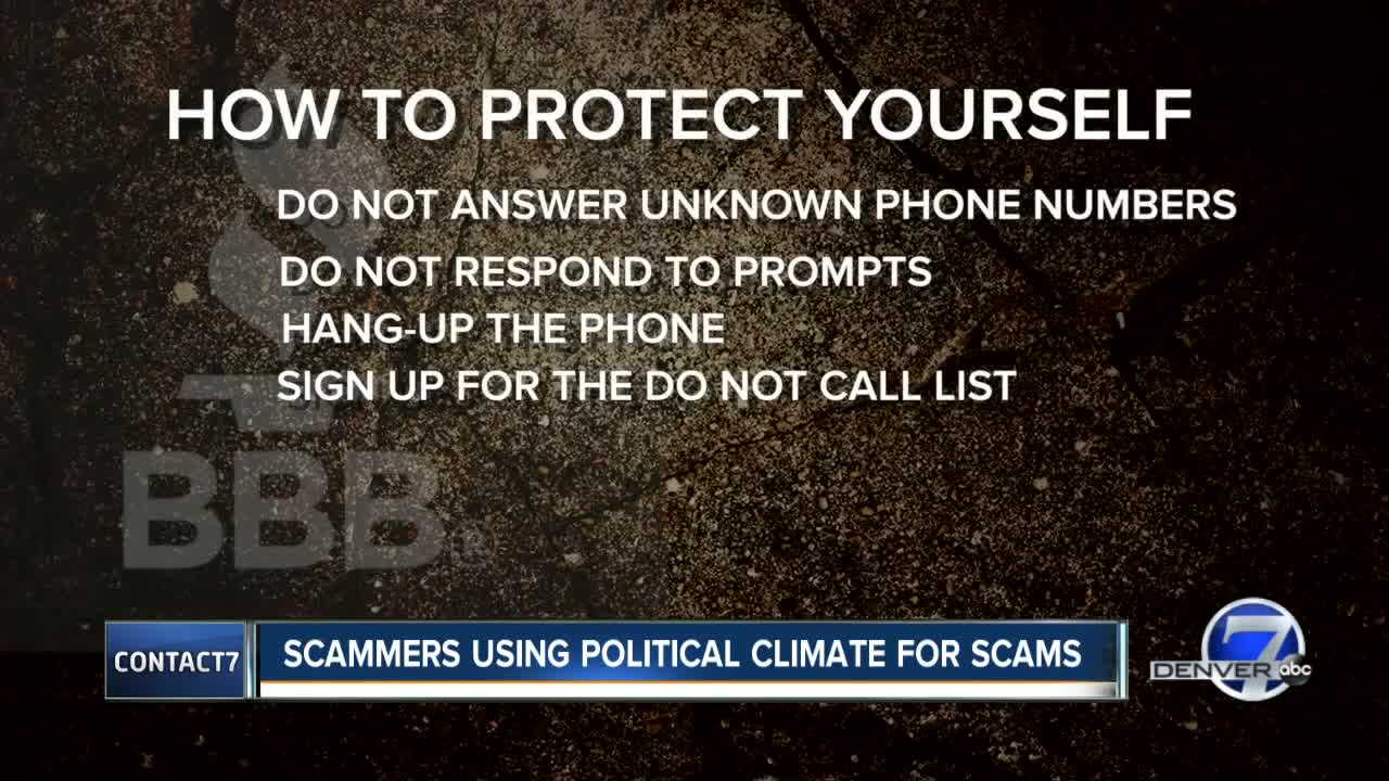 Scam alert: BBB warns of robocall scam that targets political opinions