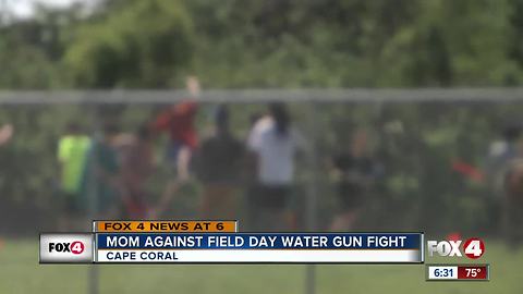 Parent concerned about field day activity