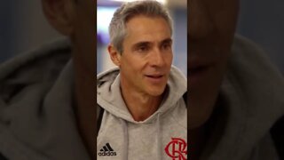 EX-TÉCNICO DO FLAMENGO PAULO SOUZA DÁ PARABENS AO ELENCO E DORIVAL JÚNIOR #shorts