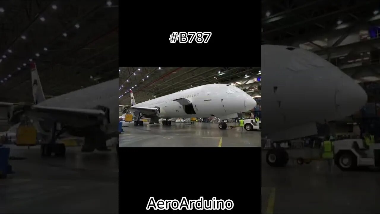 Watch #Boeing #B787 Factory Quickly Built #Aviation #Fly #AeroArduino