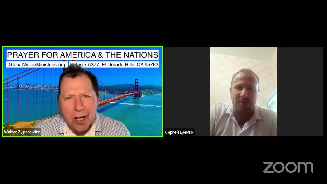 PRAYER FOR AMERICA & THE NATIONS Live with Walter Zygarewicz