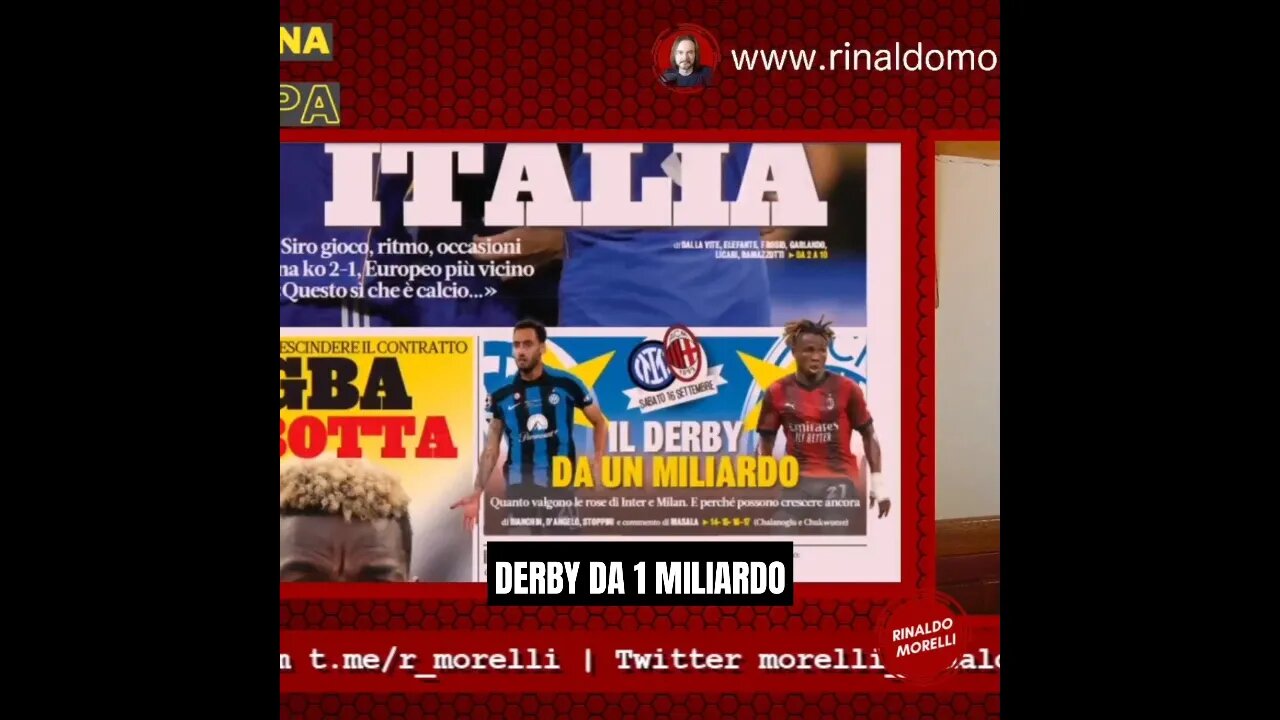 Inter Vs Milan, Derby da 1 miliardo