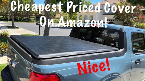 Kikito Tri-Fold Soft Tonneau Cover For My Ford Maverick Hybrid XLT