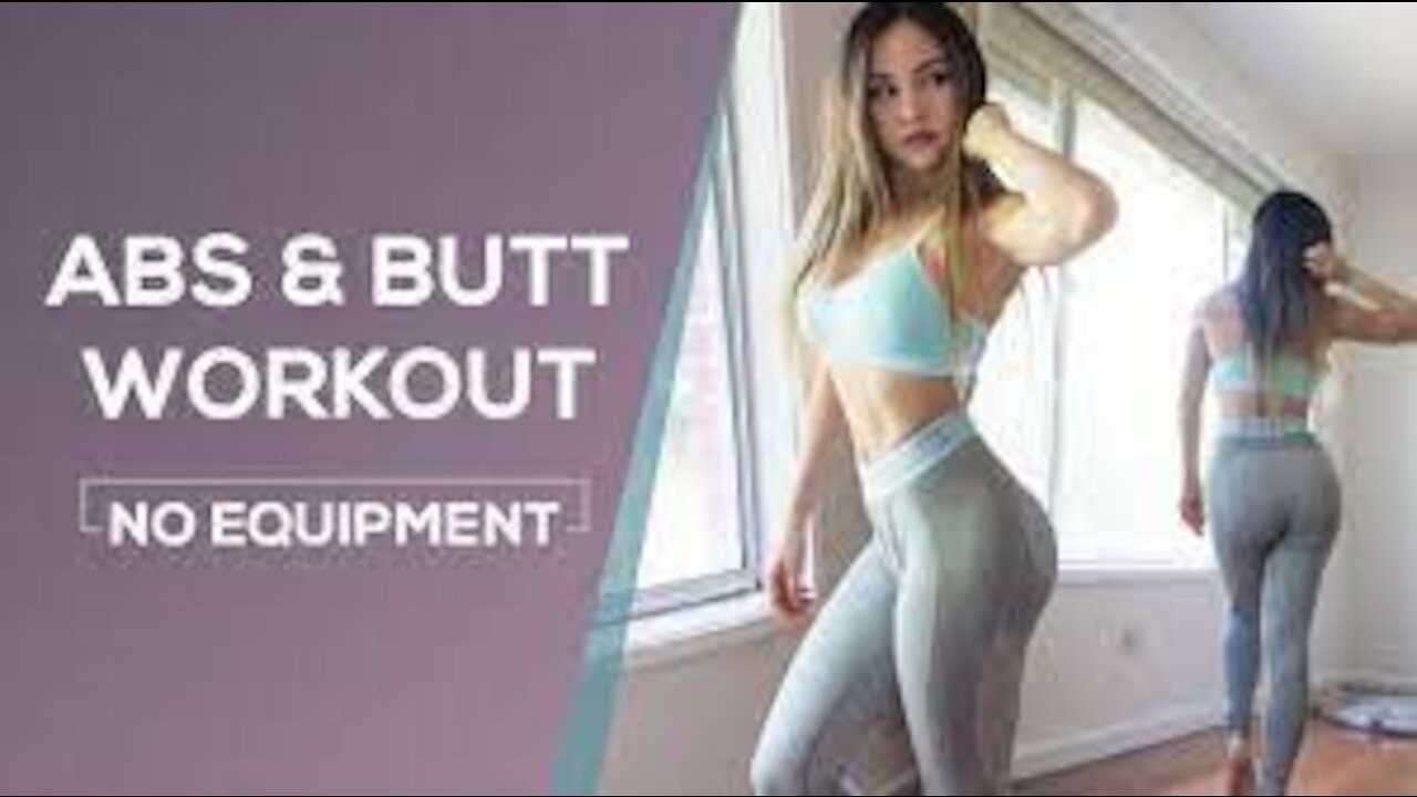 Booty Workout With AND Without A Band