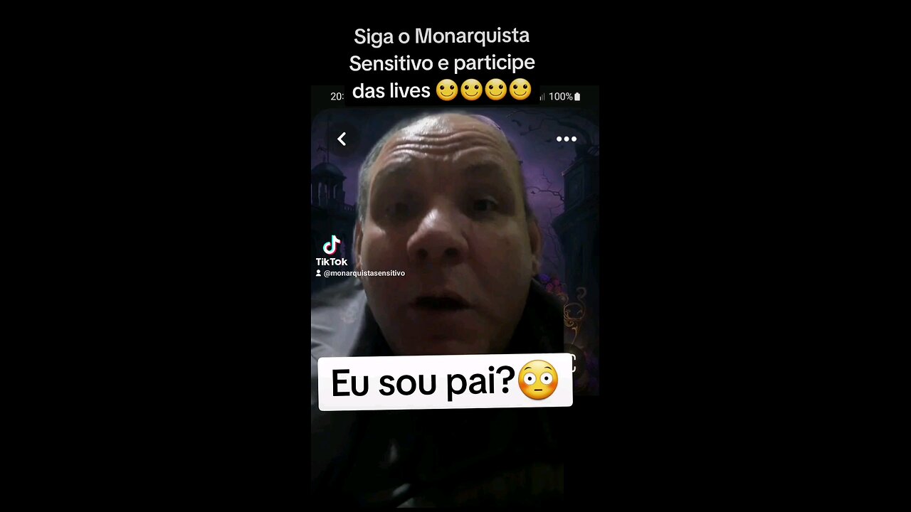 Monarquista Sensitivo é chamado de pai?