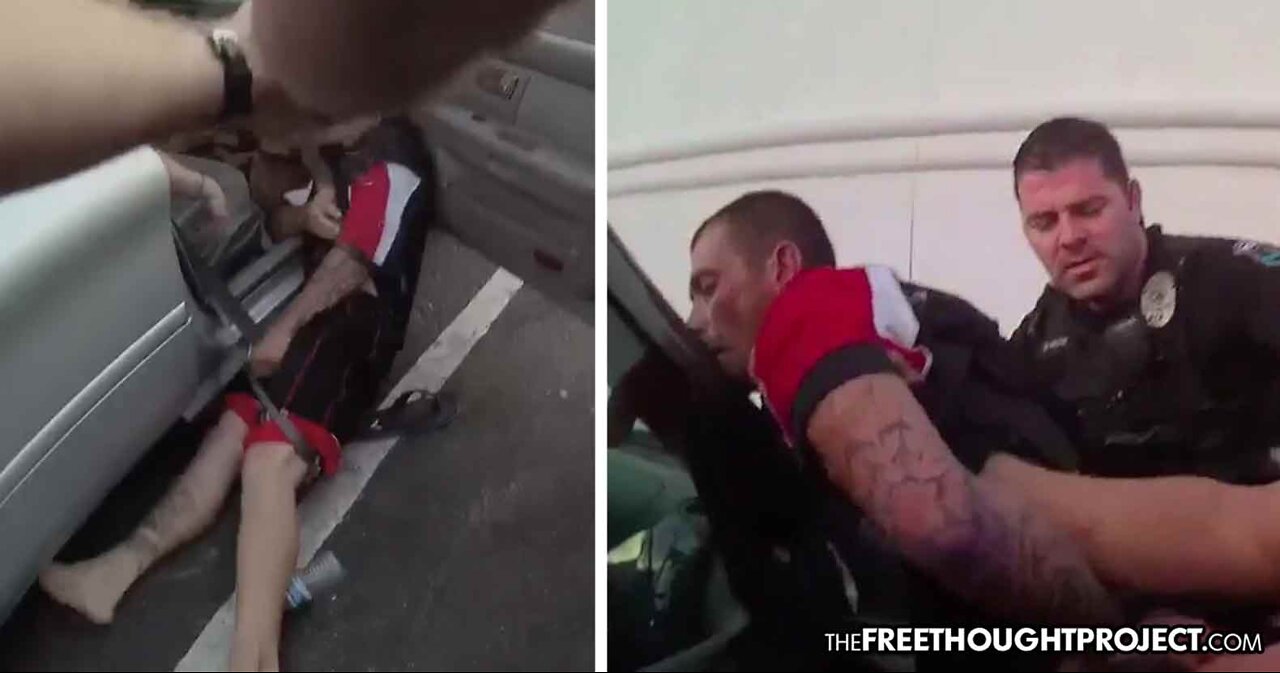 Cops Torture Innocent Dad in Front of Kids, Pull Down His Pants, Taser His Testicles