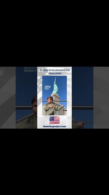 Kid Pledge of Allegiance Challenge